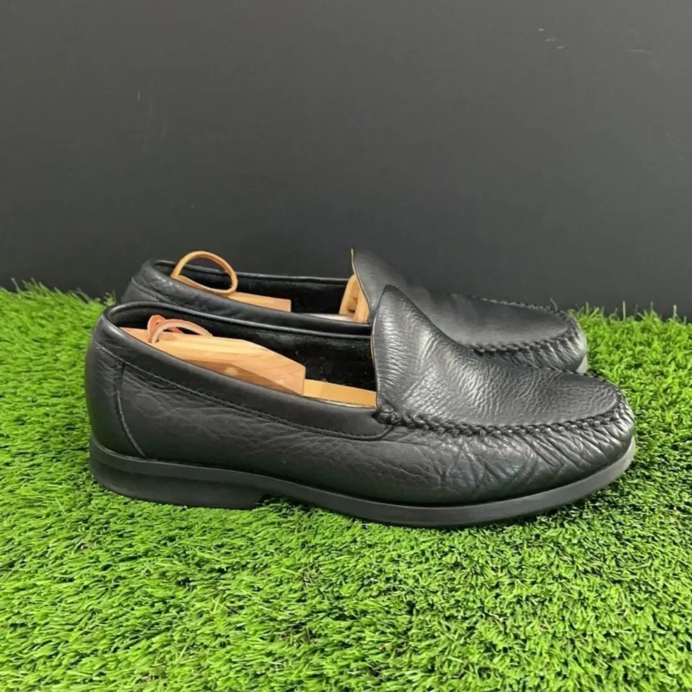 The Walking Company Black Loafers
